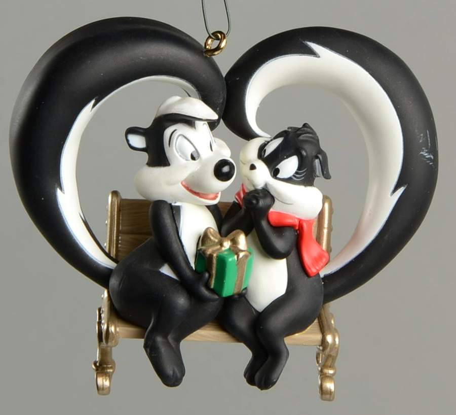 Looney Tunes 2011-Love Is In Zee Air - Boxed by Hallmark Gold Crown-1