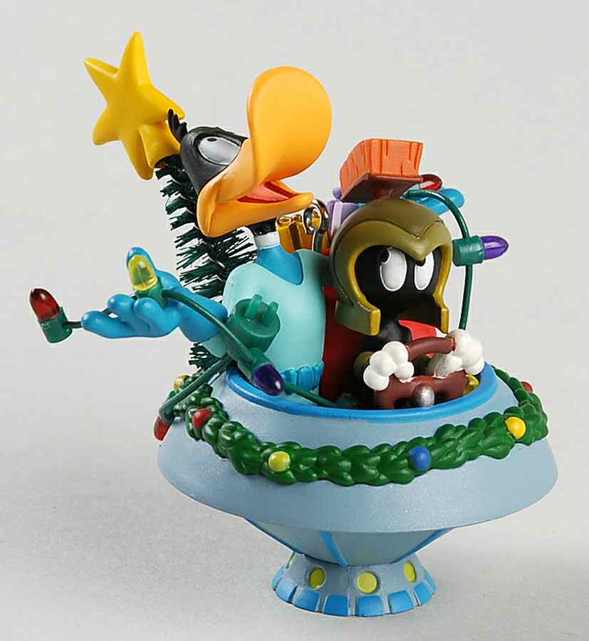Looney Tunes 2005-Duck Dodgers And Marvin The Martian - Boxed by Hallmark Gold Crown-1