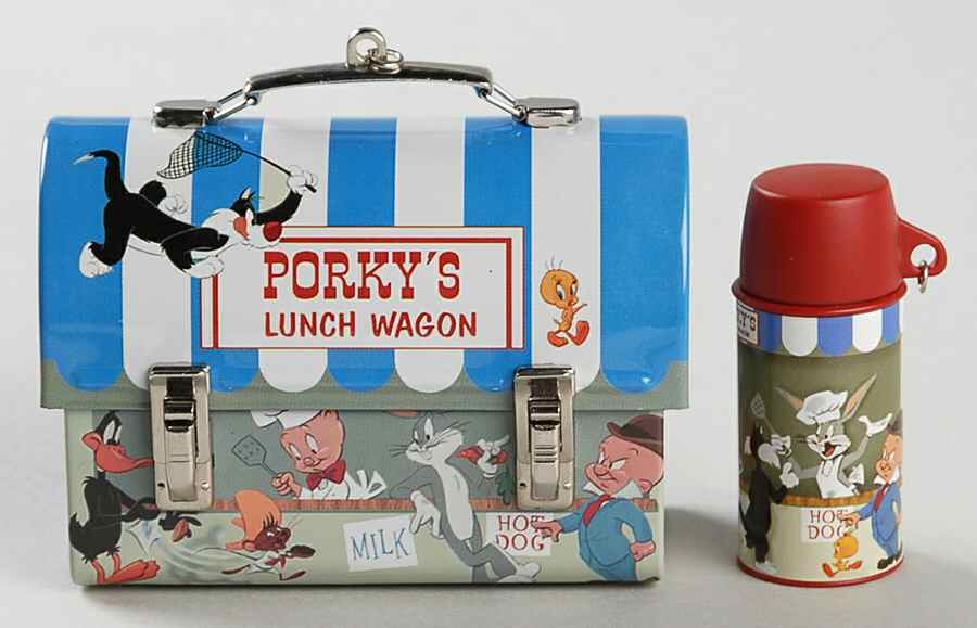Looney Tunes 2004-Lunch Wagon For Porky Pig - Boxed by Hallmark Gold Crown-1
