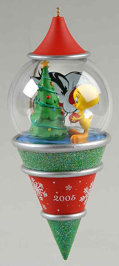 Looney Tunes 2005-Peek-A-Boo-Sylvester And Tweety - With Box by Hallmark Gold Crown-1