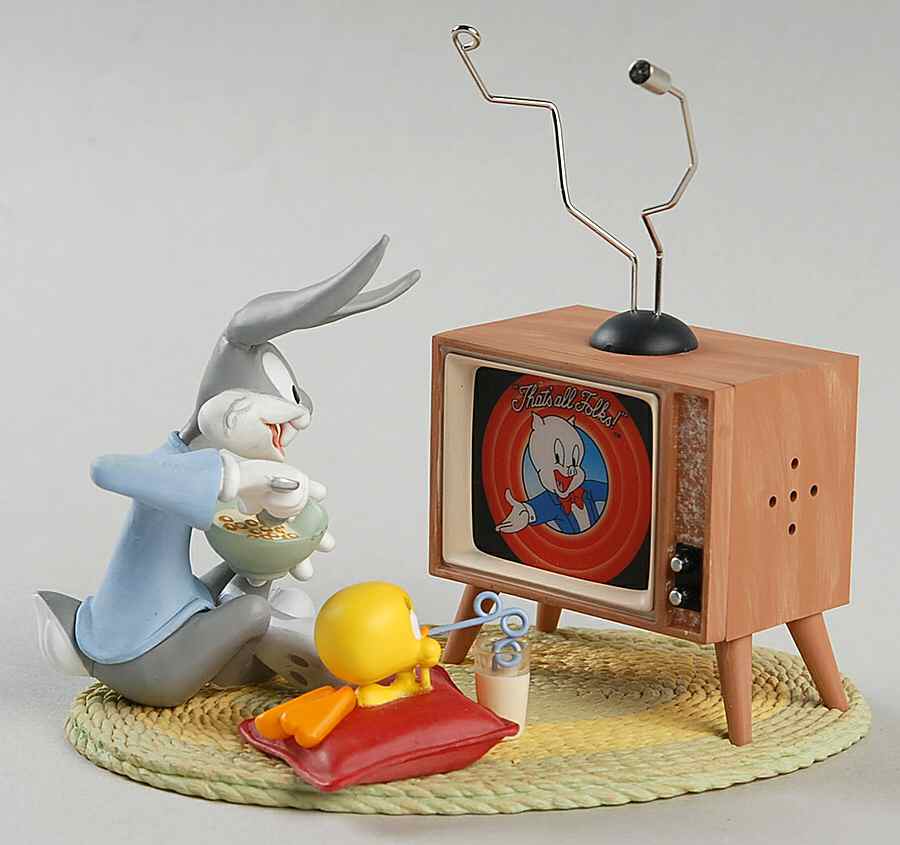 Looney Tunes 2006-Saturday Morning Cartoons - No Box by Hallmark Gold Crown-1