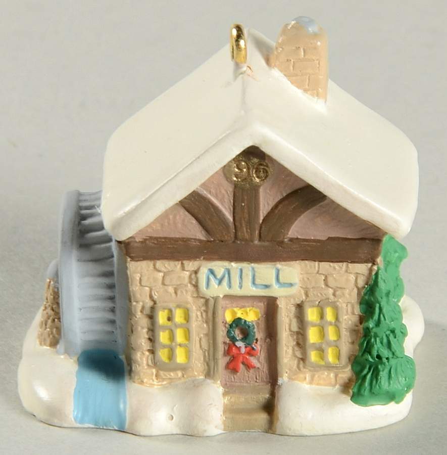 Old English Village-Miniature Village Mill - Boxed by Hallmark Gold Crown-1
