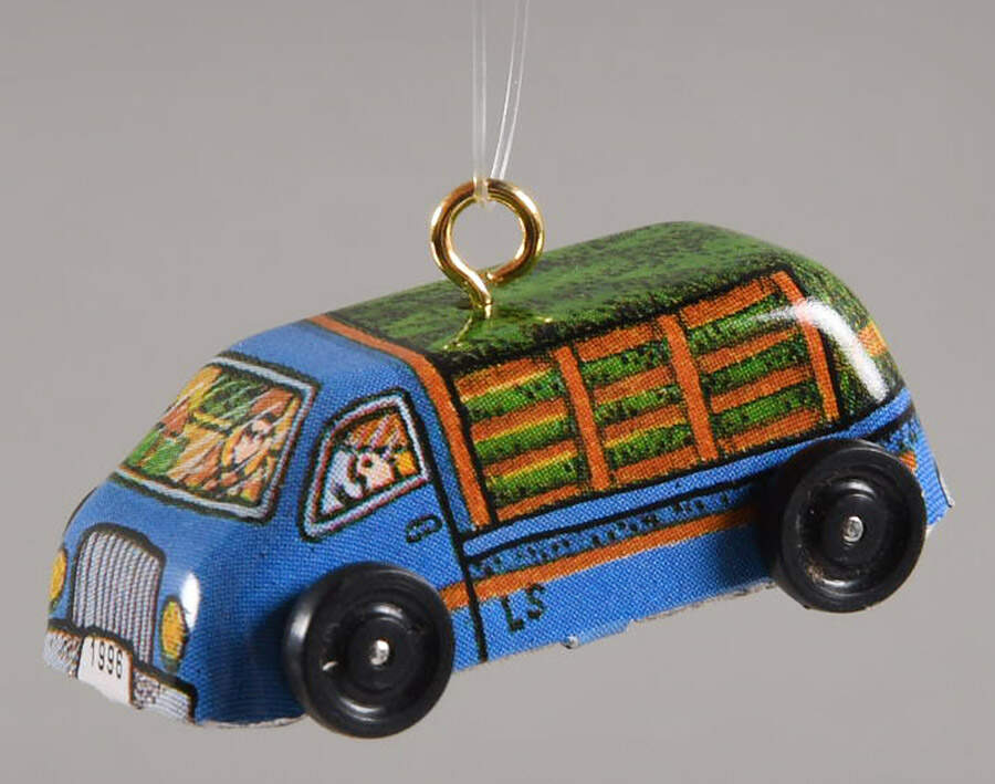 On the Road-Miniature On The Road #4 - Boxed by Hallmark Gold Crown-1