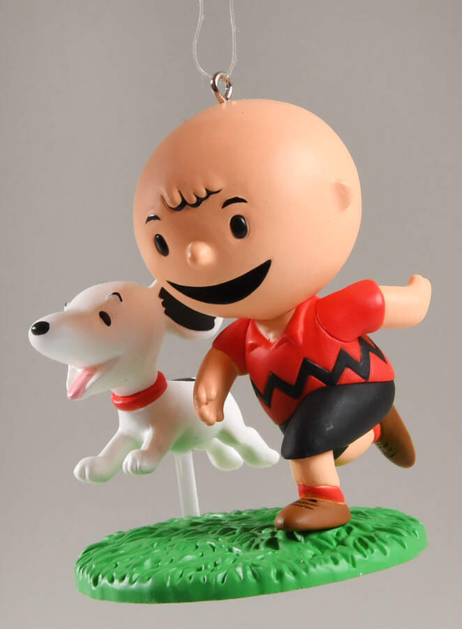 Peanuts Christmas Ornament A Boy And His Dog - Boxed by Hallmark Gold Crown-1