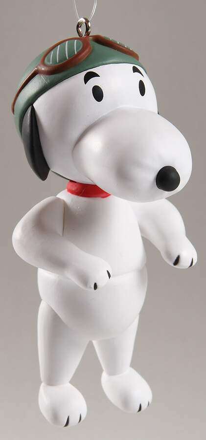 Peanuts Christmas Ornament Snoopy-Macy's Thanksgiving Parade - Boxed by Hallmark Gold Crown-1
