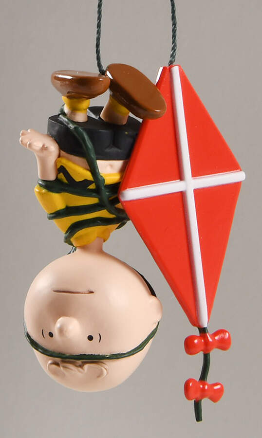 Peanuts Christmas Ornament Good Grief Charlie Brown - Boxed by Hallmark Gold Crown-1