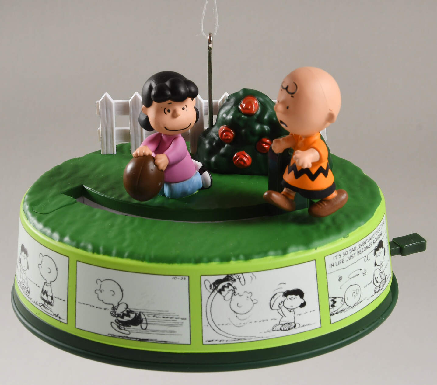 Peanuts Christmas Ornament Optimist Charlie Brown - Boxed by Hallmark Gold Crown-1