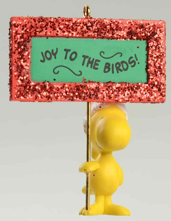 Peanuts Christmas Ornament Joy To The Birds - No Box by Hallmark Gold Crown-1