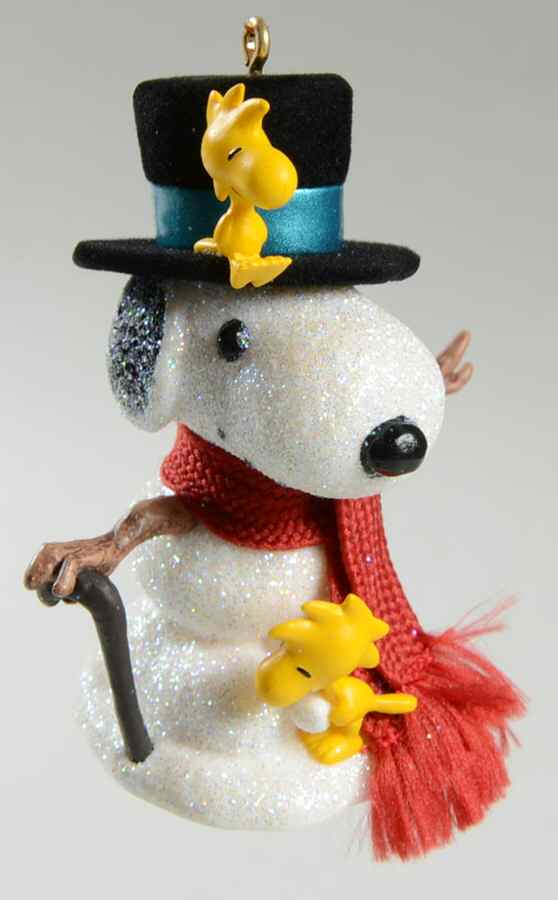 Peanuts Christmas Ornament Joe Coolest - No Box by Hallmark Gold Crown-1