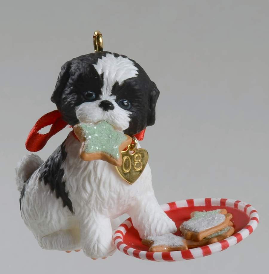 Puppy Love 2008-Shih Tzu - No Box by Hallmark Gold Crown-1