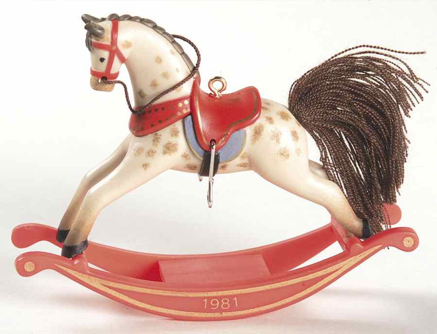 Rocking Horse 1981-Rocking Horse - No Box by Hallmark Gold Crown-1