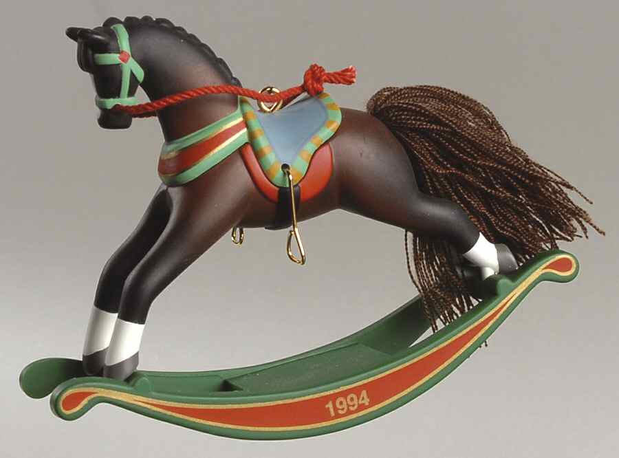 Rocking Horse 1994-Rocking Horse - No Box by Hallmark Gold Crown-1
