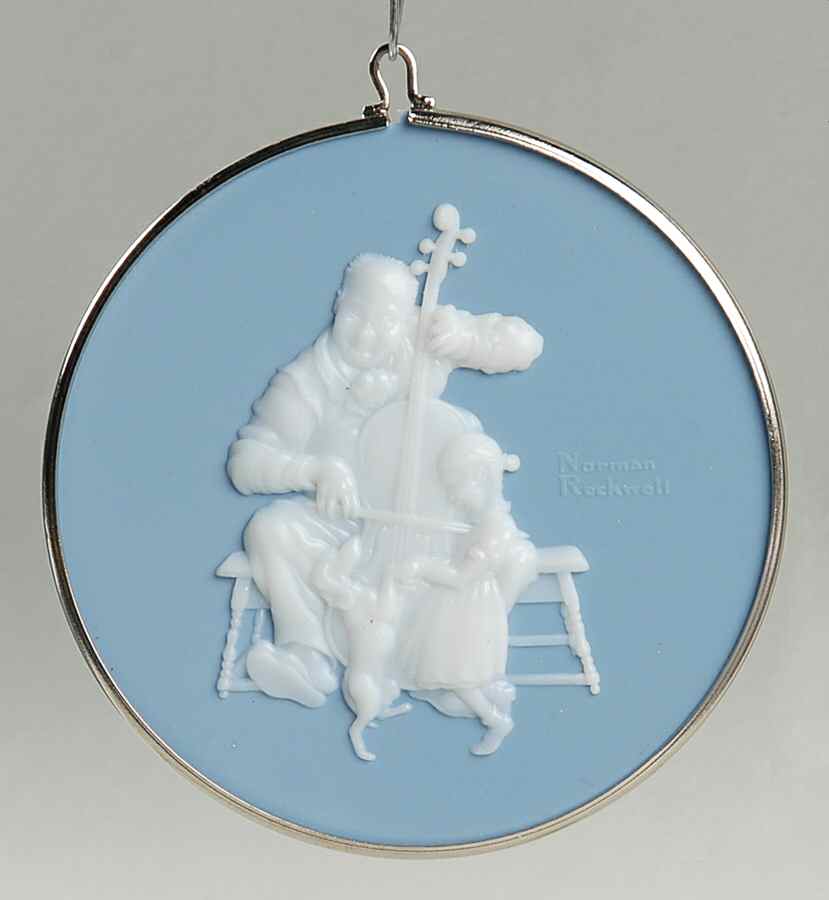 Norman Rockwell Christmas Dance - Boxed by Hallmark Gold Crown-1