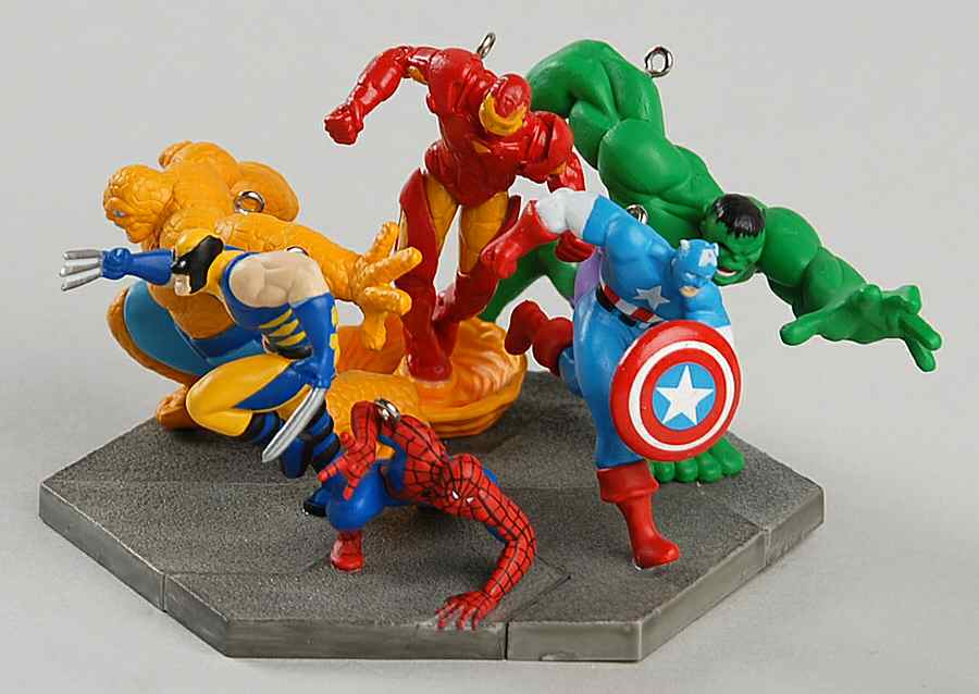 Superheroes 2006-A New Breed Of Super Heroes - Boxed by Hallmark Gold Crown-1