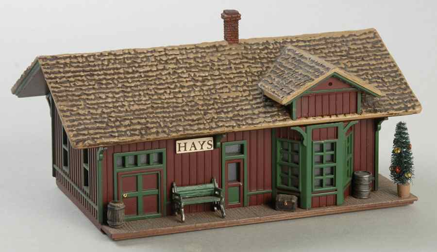 Sarah Plain and Tall The Hays Train Station - Boxed by Hallmark Gold Crown-1