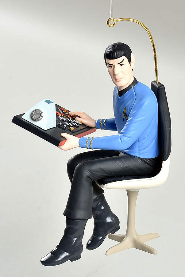 Star Trek Mr Spock  - Boxed by Hallmark Gold Crown-1