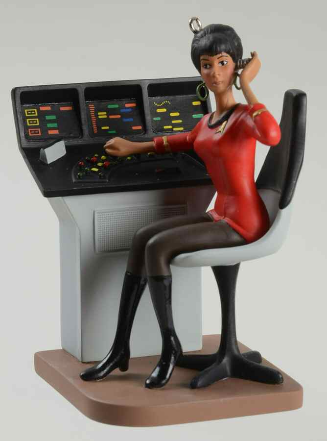 Star Trek Lieutenant Uhura - No Box by Hallmark Gold Crown-1