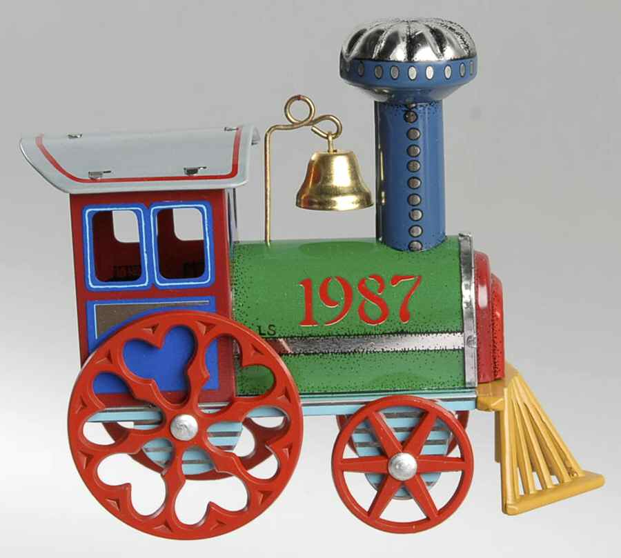 Tin Locomotive Tin Locomotive #6 - Boxed by Hallmark Gold Crown-1