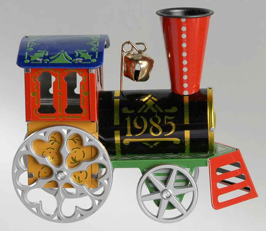 Tin Locomotive Tin Locomotive #4 - Boxed by Hallmark Gold Crown-1
