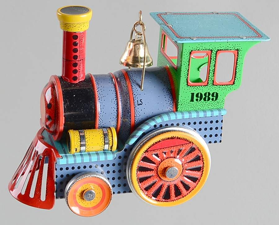 Tin Locomotive Tin Locomotive #8 - Boxed by Hallmark Gold Crown-1