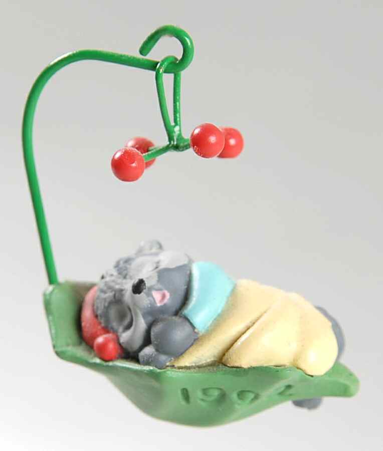 Woodland Babies-Miniature Woodland Babies #2 - Boxed by Hallmark Gold Crown-1