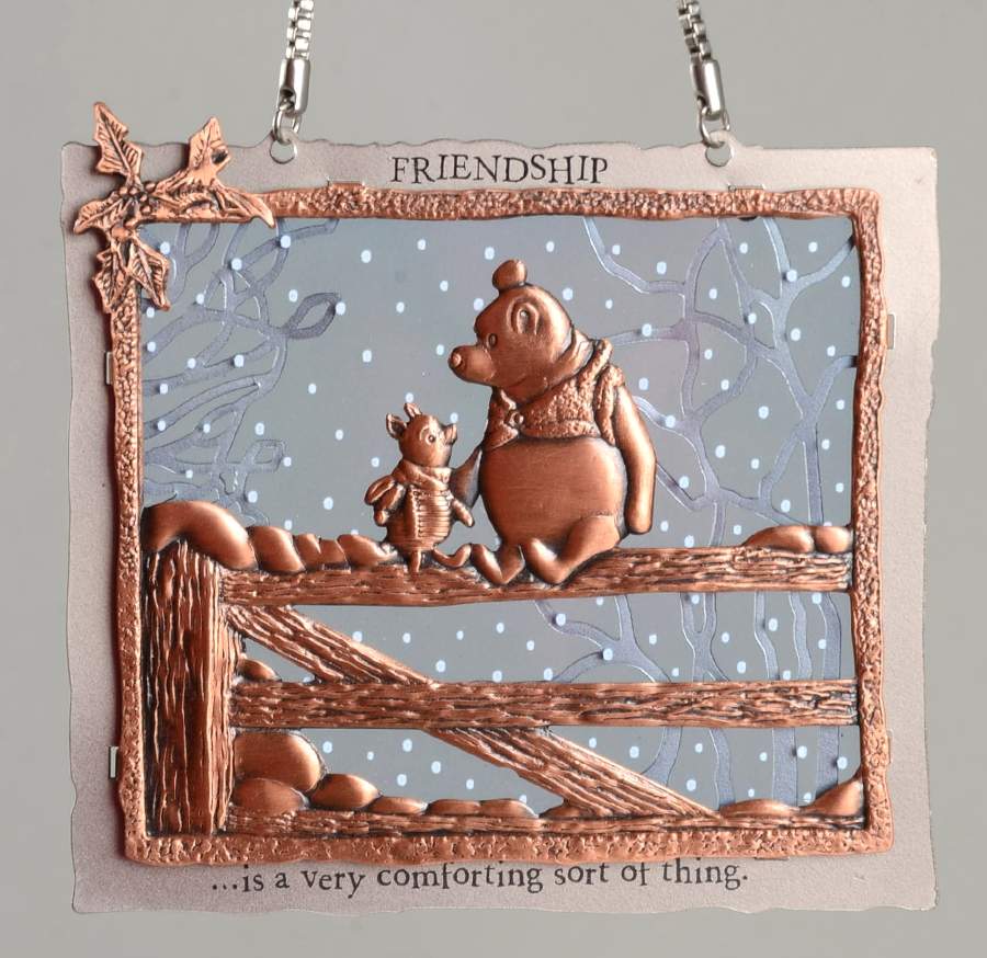 Winnie the Pooh Our Friendship - Boxed by Hallmark Gold Crown-1