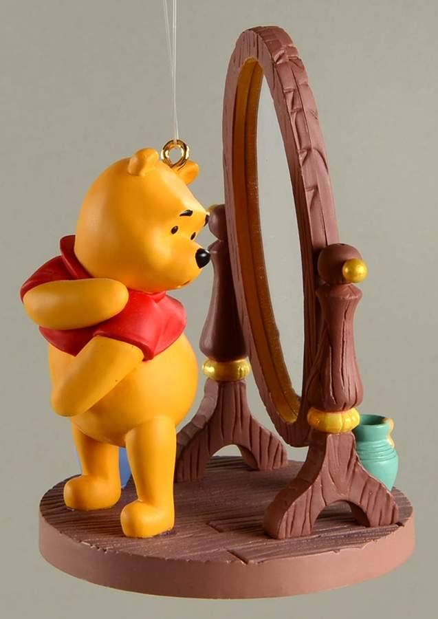 Winnie the Pooh Pound Pondering - No Box by Hallmark Gold Crown-1