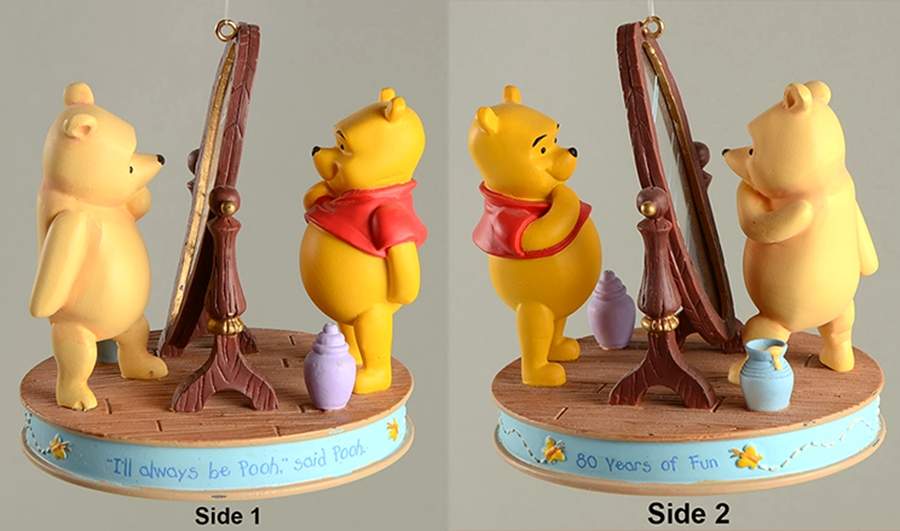 Winnie the Pooh I'Ll Always Be Pooh - Boxed by Hallmark Gold Crown-1