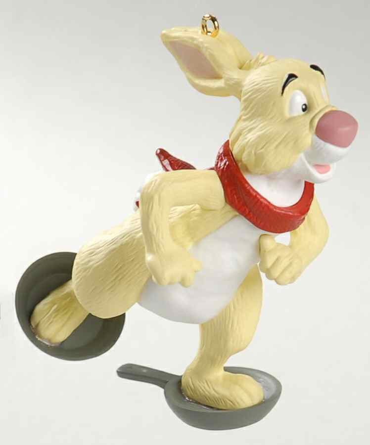 Winnie the Pooh Rabbit-Skating - No Box by Hallmark Gold Crown-1