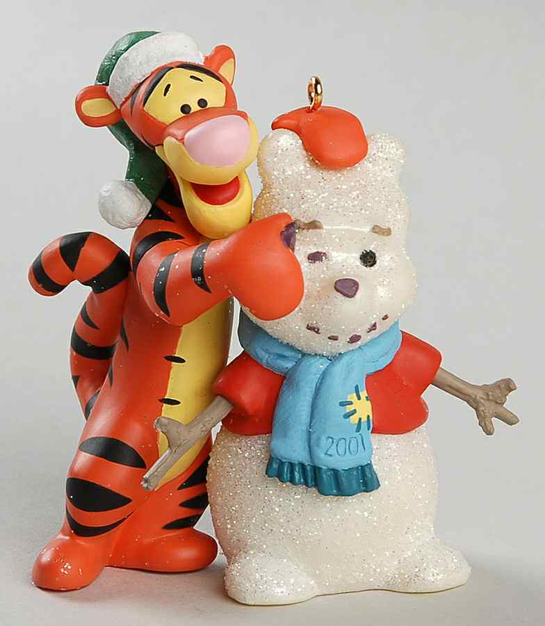 Winnie the Pooh A Familiar Face - Boxed by Hallmark Gold Crown-1