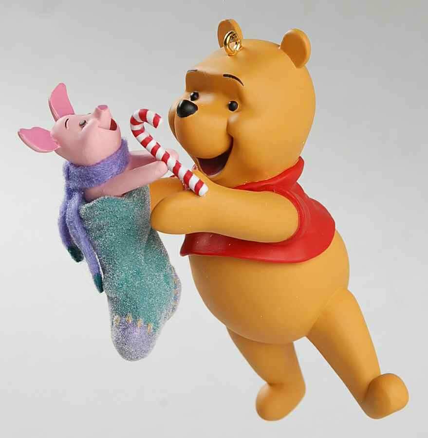 Winnie the Pooh Stocking Stuffers-Pooh & Piglet - Boxed by Hallmark Gold Crown-1