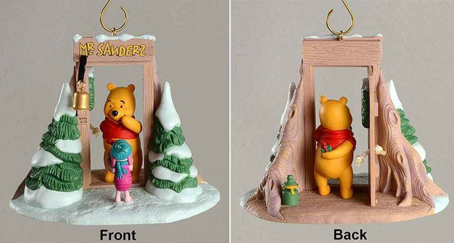 Winnie the Pooh Gift Exchange - No Box by Hallmark Gold Crown-1