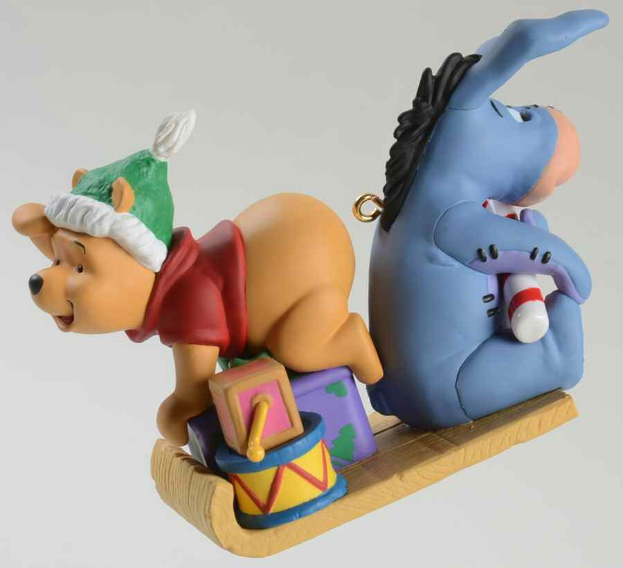 Winnie the Pooh Presents From Pooh - With Box 108 by Hallmark Gold Crown-1