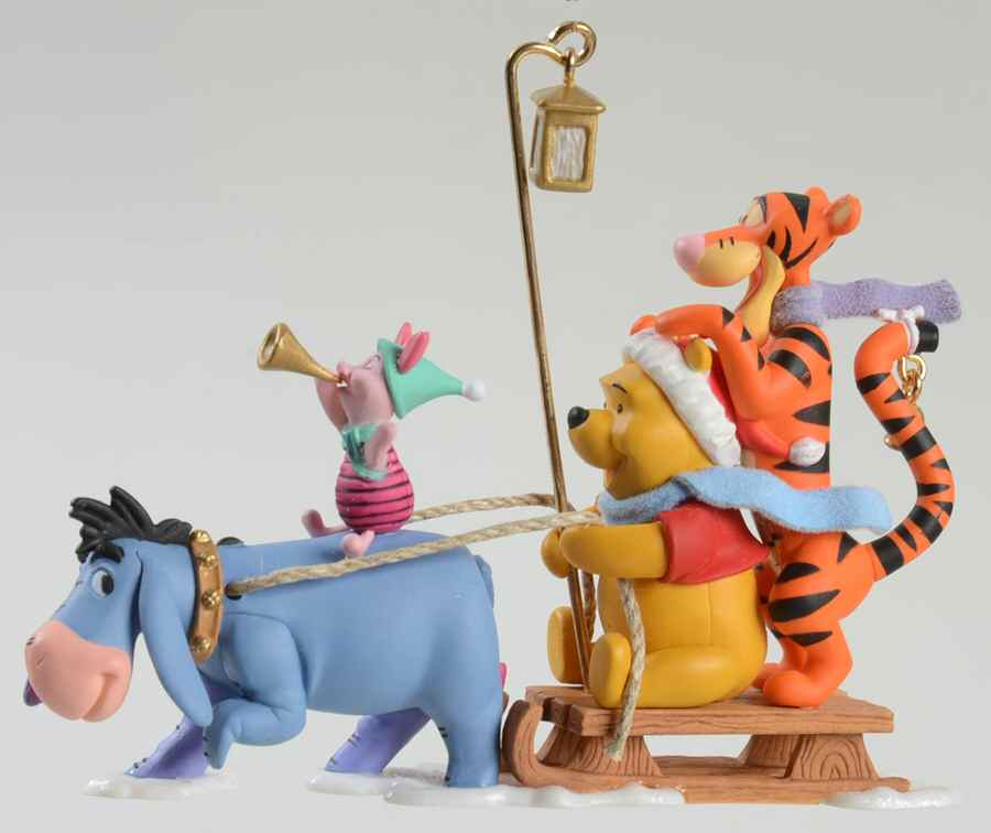 Winnie the Pooh Oh What Fun!! - No Box by Hallmark Gold Crown-1