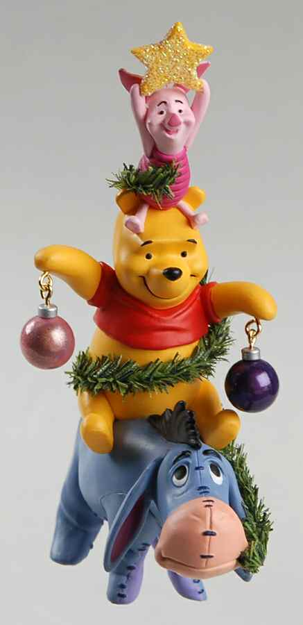 Winnie the Pooh A Very Friendly Tree - Boxed by Hallmark Gold Crown-1