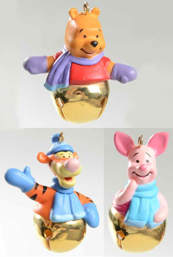 Winnie the Pooh Ring-A-Ling Pals - Boxed by Hallmark Gold Crown-1