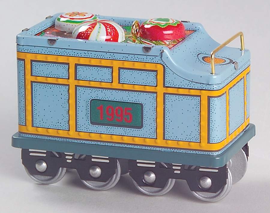 Yuletide Central 1995-Tender Car - No Box by Hallmark Gold Crown-1
