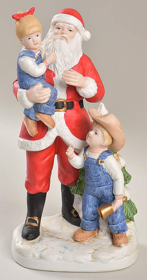 Denim Days Days I Love Santa - No Box by Homco-1