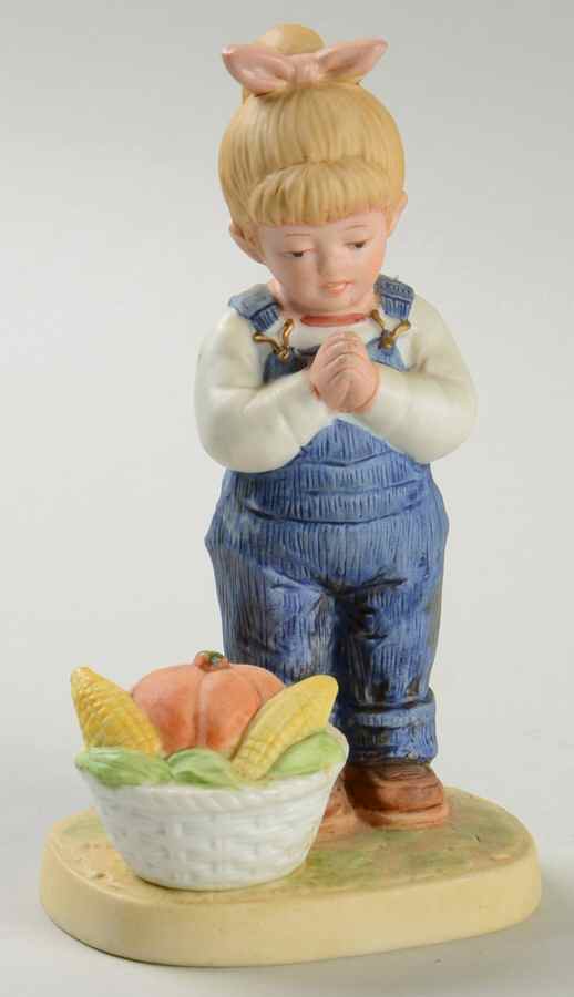 Denim Days A Time For Thanks-Debbie - No Box by Homco-1