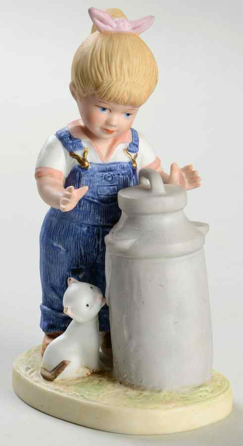 Denim Days Morning Chores-Debbie - No Box by Homco-1