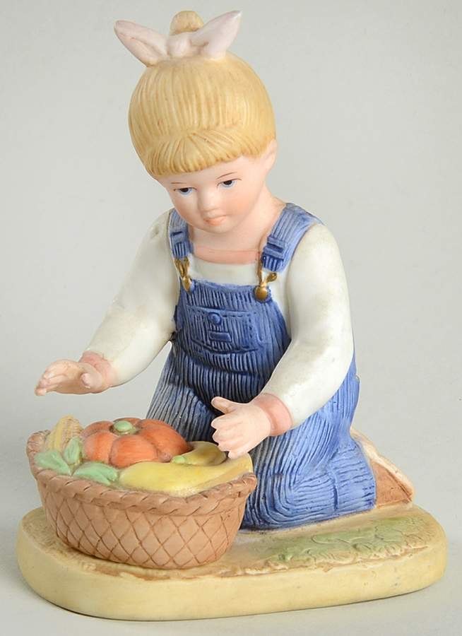 Denim Days Harvest Helpers-Debbie - No Box by Homco-1