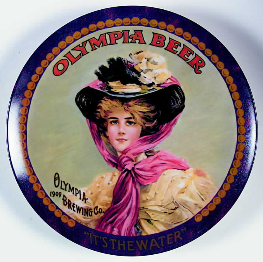Nostalgia Olympia Beer Girl - Boxed by Hoyle-1