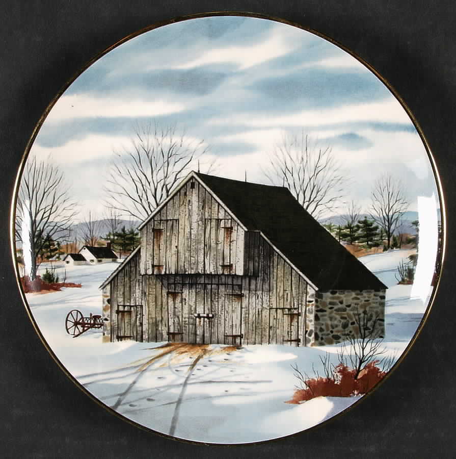 Vanishing American Barns Forebay Barn - Boxed by Historic Providence Mint-1
