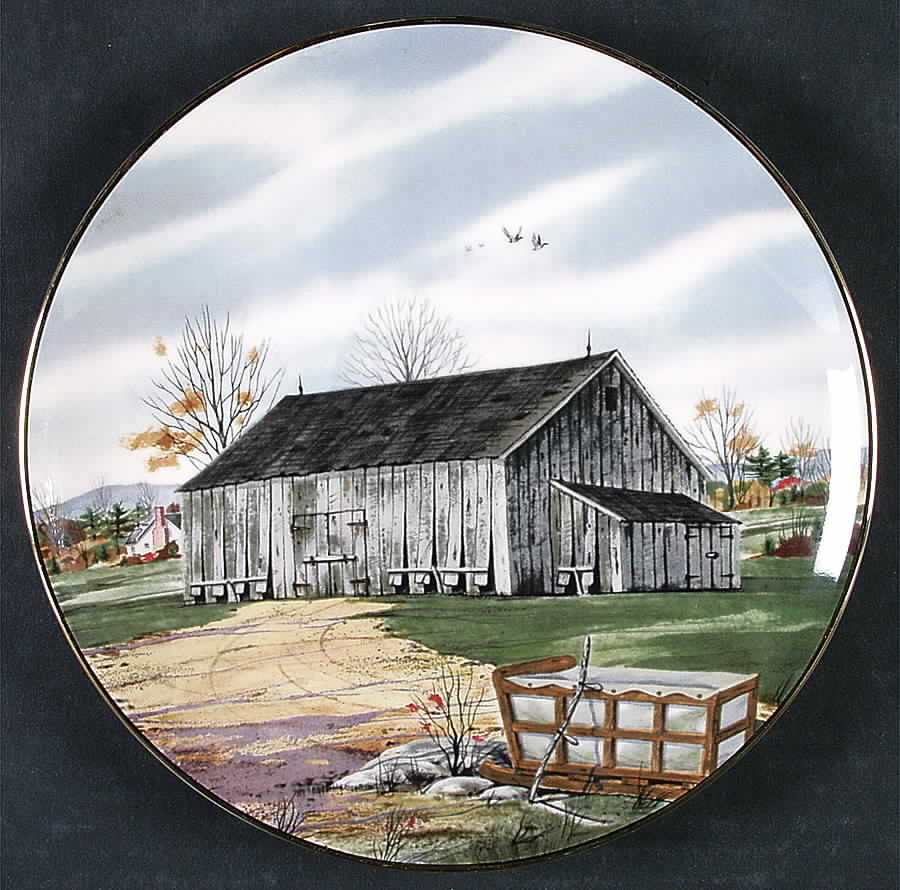 Vanishing American Barns Southern Tobbaco Farm - Boxed by Historic Providence Mint-1