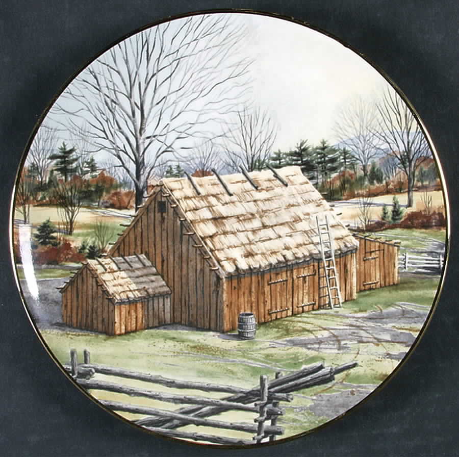 Vanishing American Barns Thatched Barn - Boxed by Historic Providence Mint-1