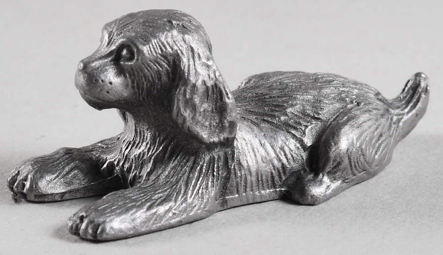 Hudson Pewter Figurines Cocker Spaniel Puppy - No Box by Hudson Pewter-1