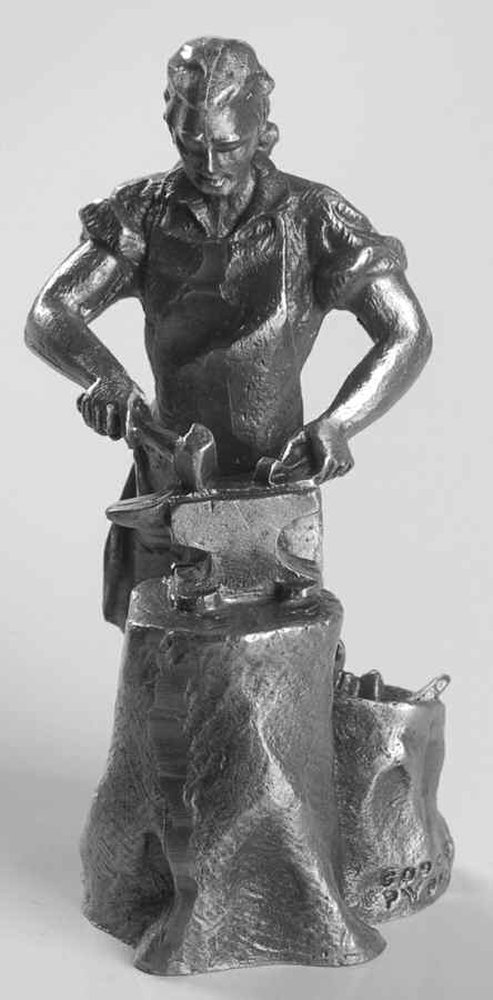 Hudson Pewter Figurines Blacksmith - No Box by Hudson Pewter-1