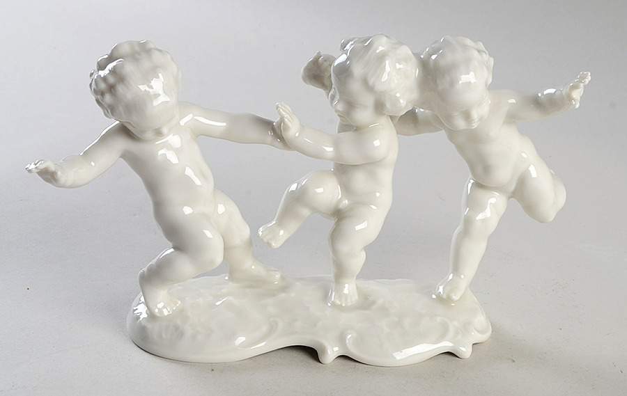 Cherubs-Angels Entrance Of Spring-No Gold - Boxed by Hutschenreuther-1