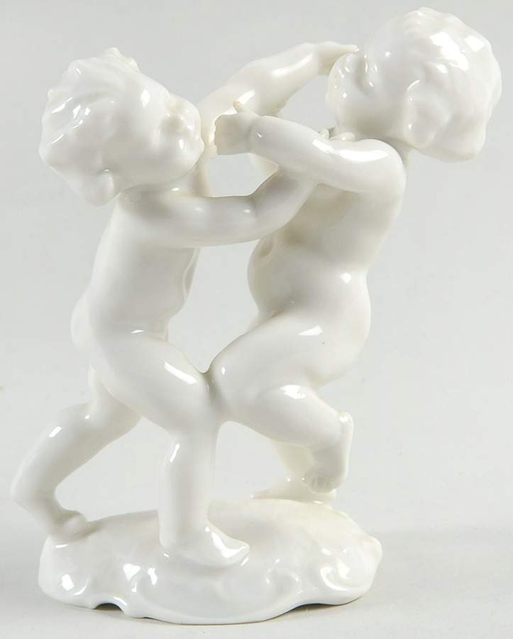 Cherubs-Angels Naughty Boys (No Gold) - Boxed by Hutschenreuther-1