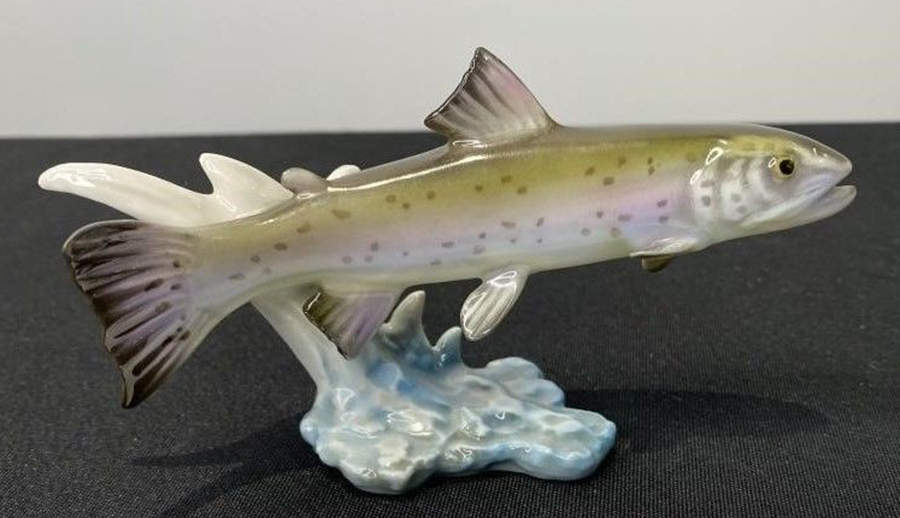 Fish Rainbow Trout - Boxed by Hutschenreuther-1